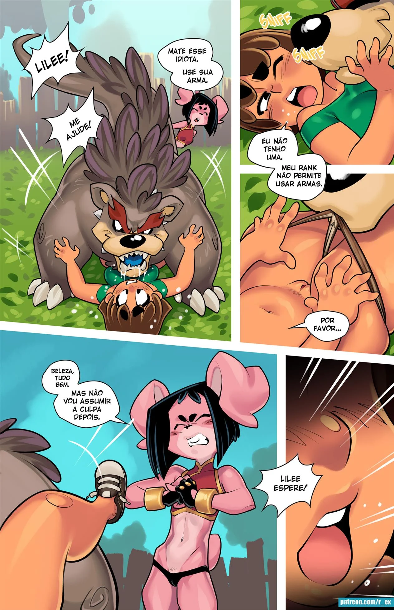 Dora a Aventureira Safada 2 &ndash; Bund&atilde;o &ndash; Quadrinho De Sexo Em PT-BR