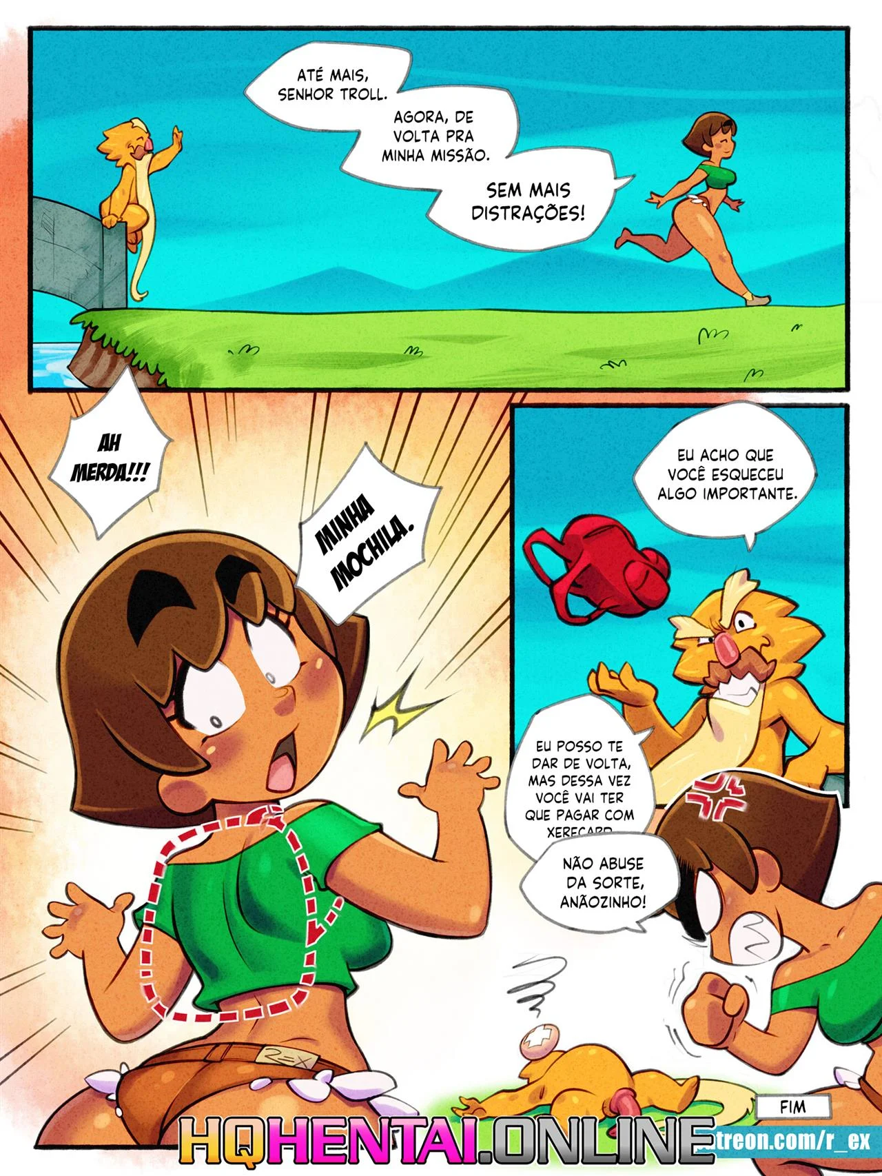 Dora e a ponte do Troll &ndash; Anal &ndash; Tradu&ccedil;&atilde;o Completa