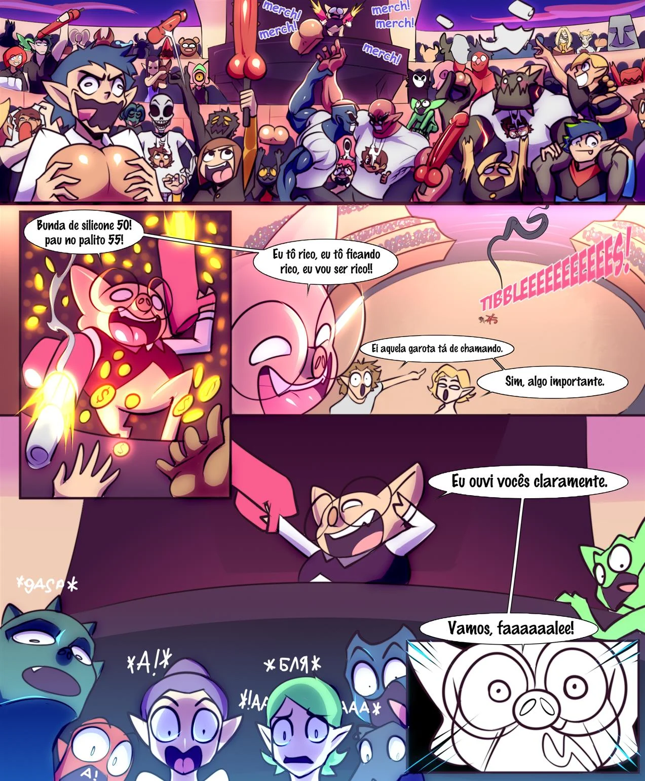 Duas Garotas Inocentes num Festival Sexual &ndash; Boquete &ndash; Todo em PT-BR