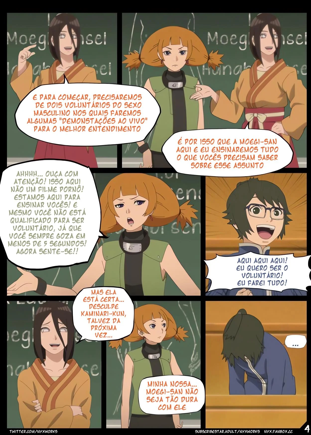 Educa&ccedil;&atilde;o sexual das kunoichis &ndash; Hentai Sem Censura &ndash; SuperHQ