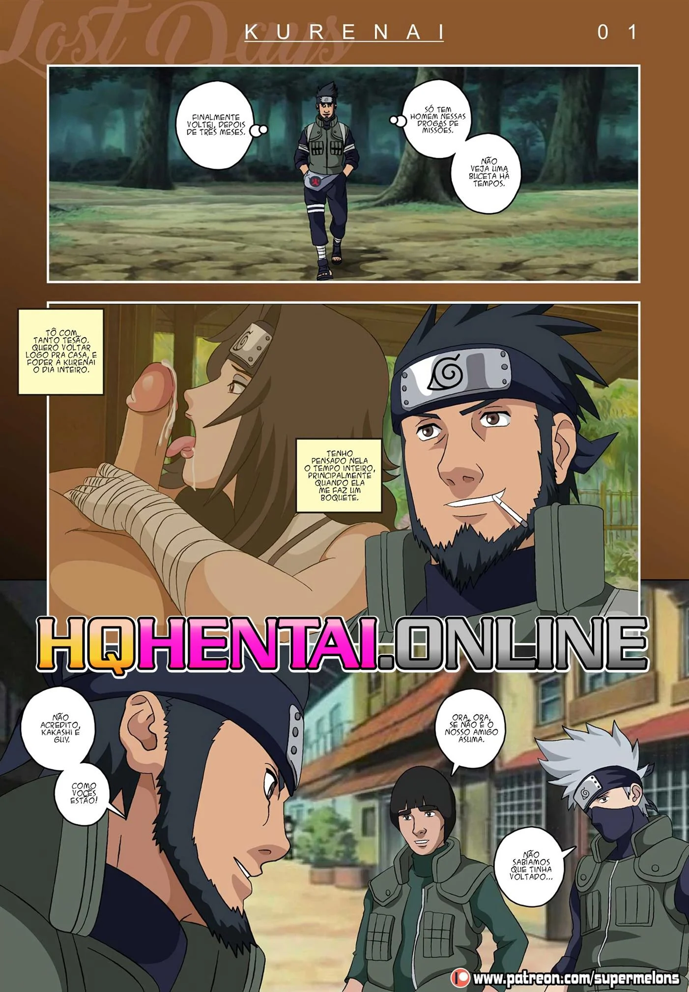 Enquanto Asuma estava fora &ndash; Anal &ndash; Hentai em Portugu&ecirc;s