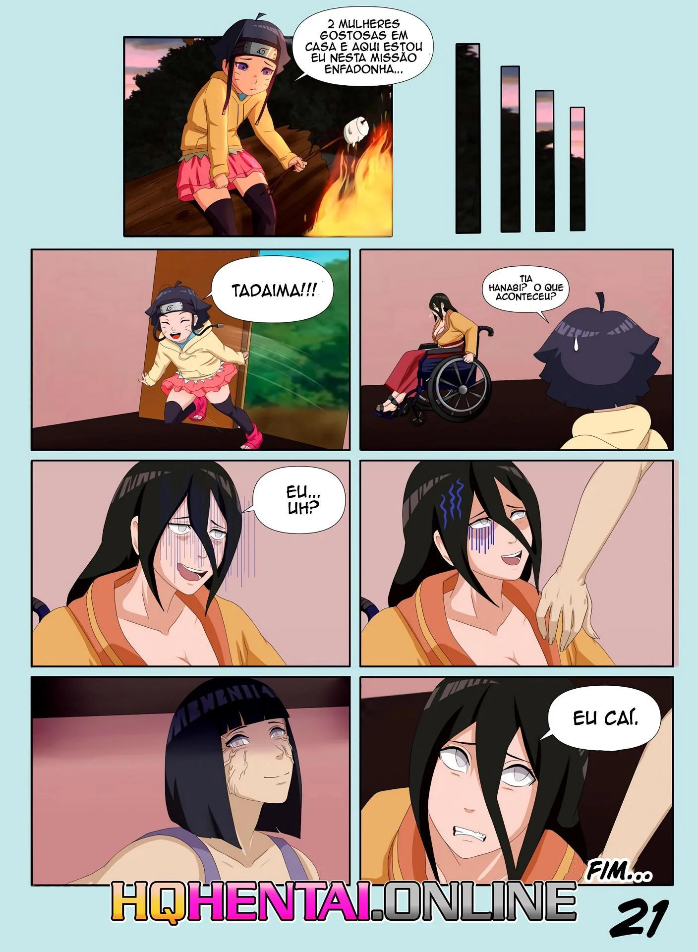 Enquanto o papai dorme 2 &ndash; Tia &ndash; Ler Quadrinho Completos