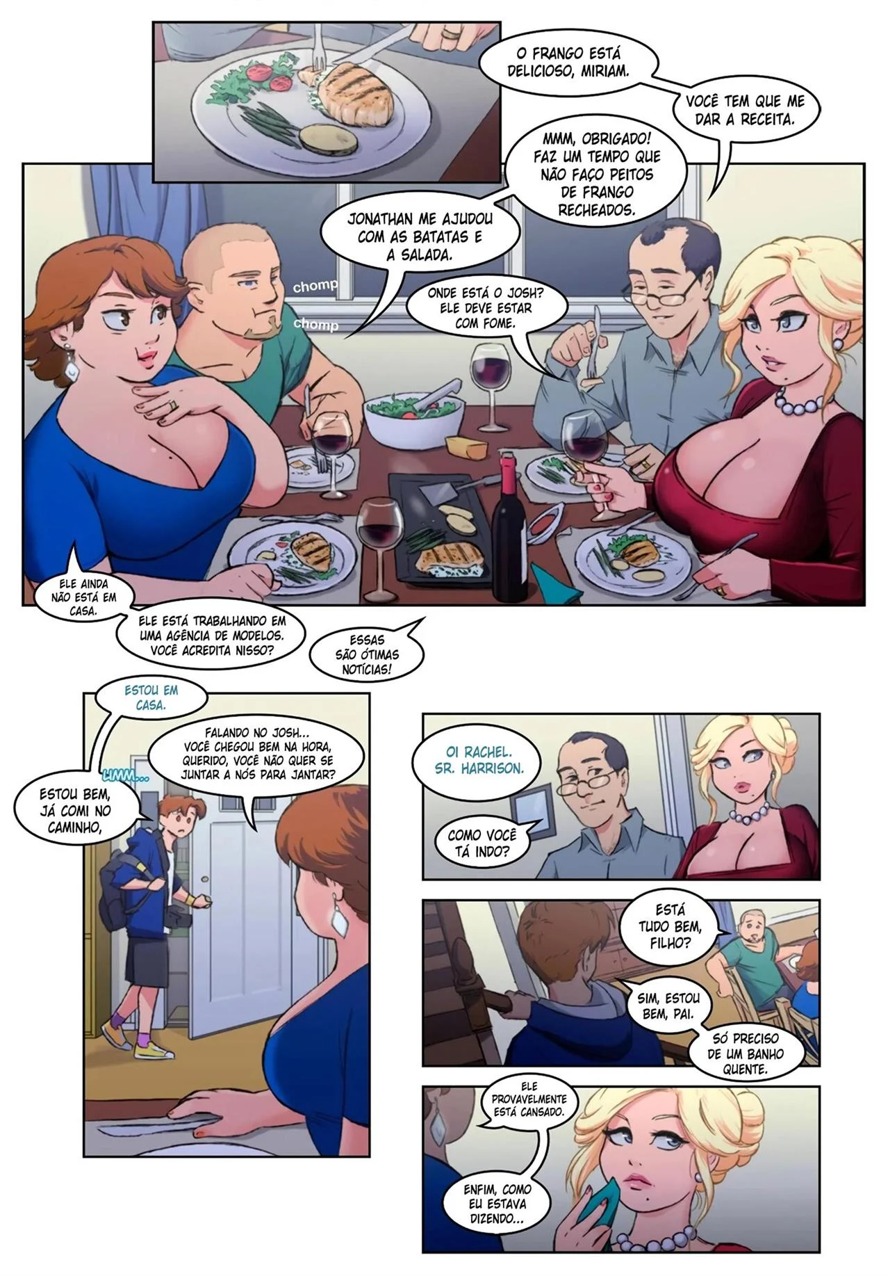 Est&uacute;dio do Har&eacute;m 7 &ndash; Espanhola &ndash; Ler Quadrinho Porno PT-BR