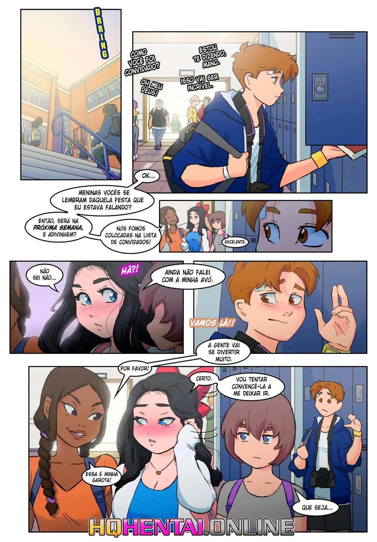 Est&uacute;dio do Har&eacute;m 7 &ndash; Espanhola &ndash; Ler Quadrinho Porno PT-BR