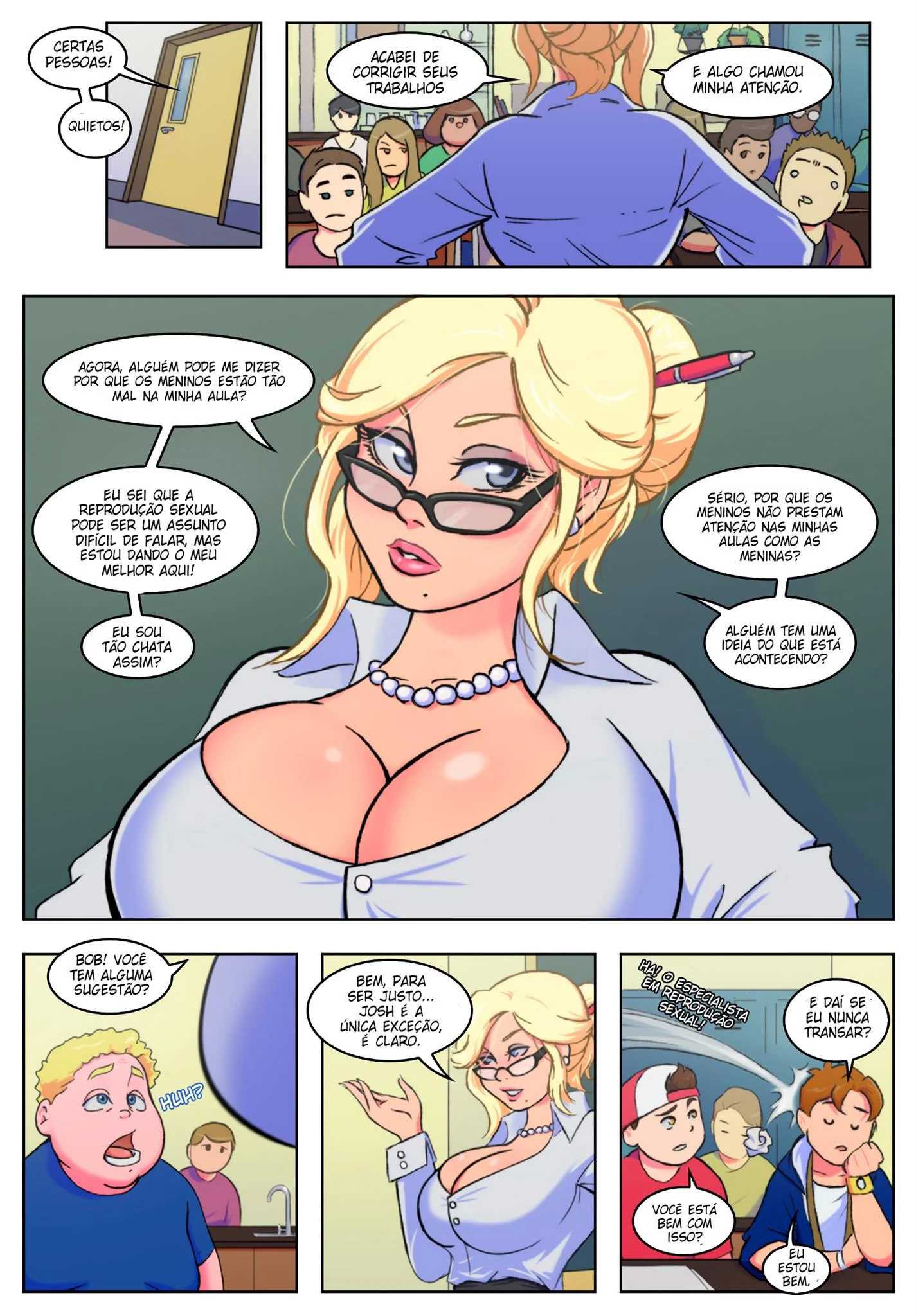 Est&uacute;dio do Har&eacute;m &ndash; HQ De Sexo &ndash; Quadrinho em Portugu&ecirc;s PT-BR