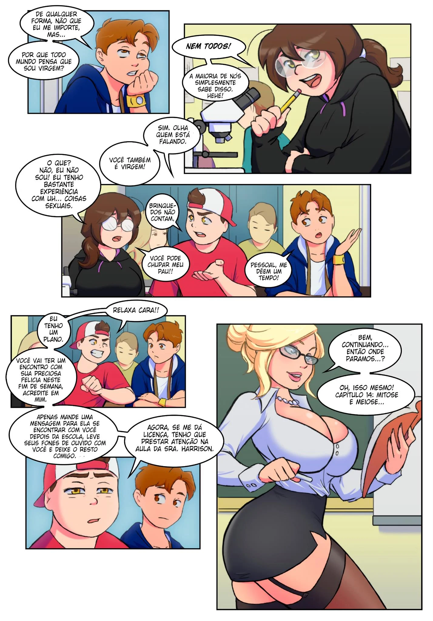 Est&uacute;dio do Har&eacute;m &ndash; HQ De Sexo &ndash; Quadrinho em Portugu&ecirc;s PT-BR