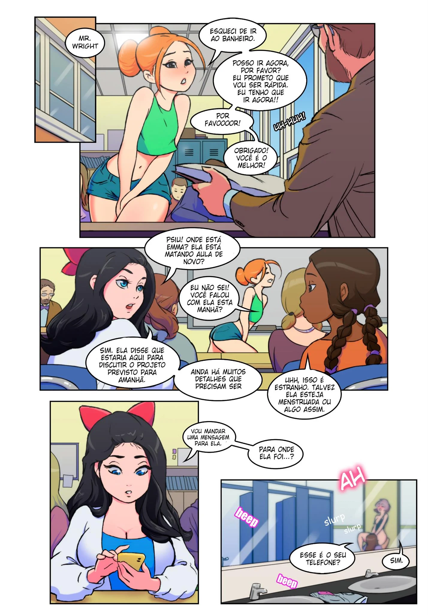 Est&uacute;dio do Har&eacute;m &ndash; HQ De Sexo &ndash; Quadrinho em Portugu&ecirc;s PT-BR