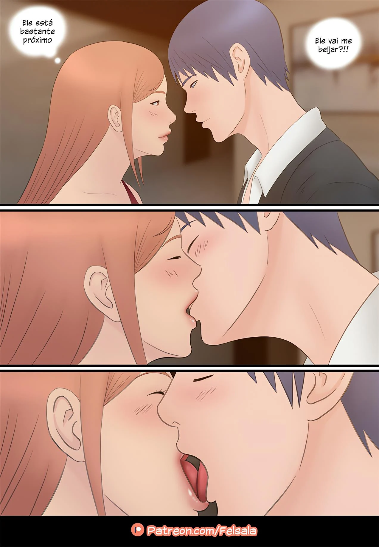 Eu menti pra voc&ecirc; &ndash; Crossdressing &ndash; Quadrinho De Sexo Em PT-BR