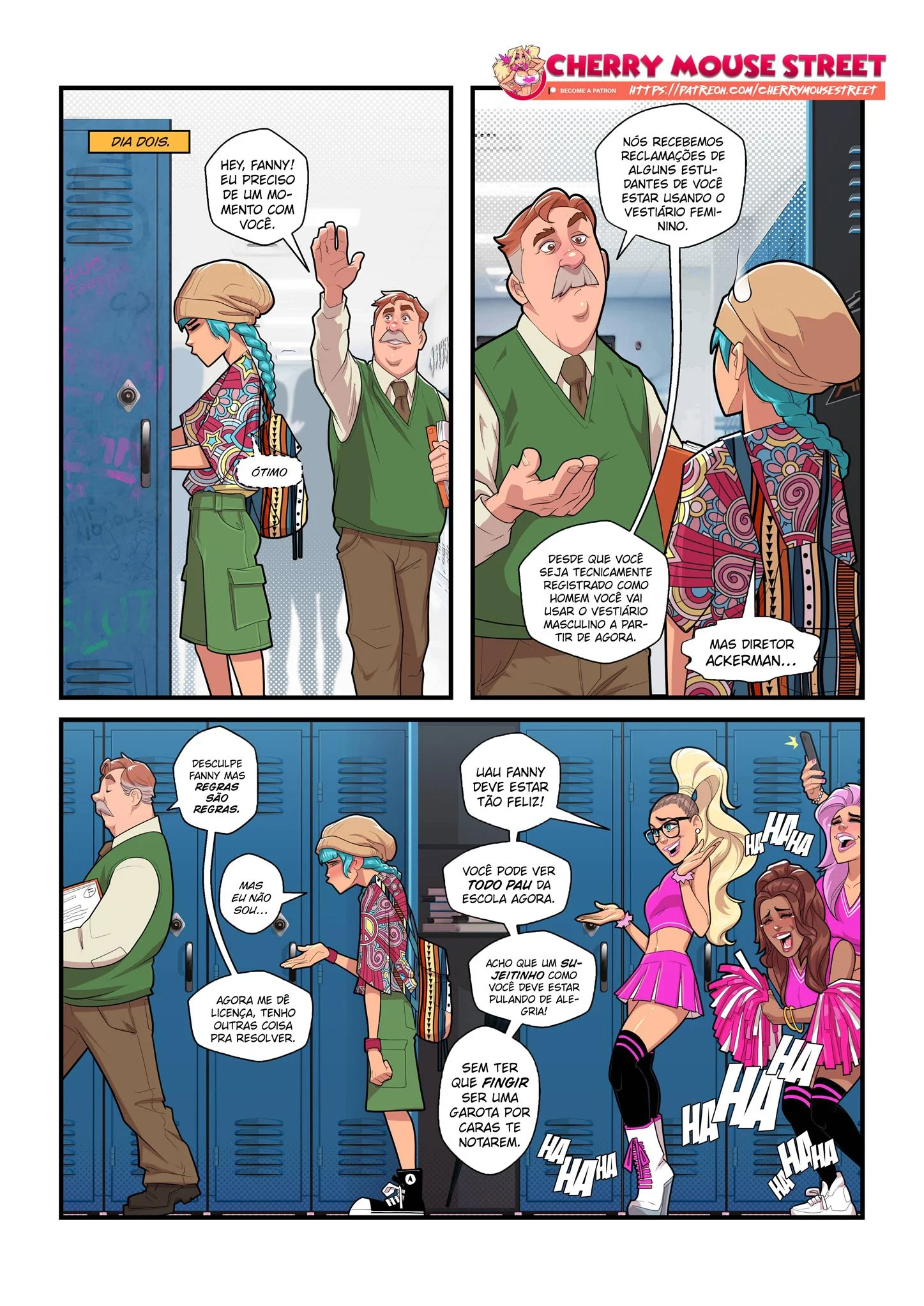 Fanny a vadia da escola – Trap – Quadrinho em Português PT-BR Fanny a vadia da escola – Trap – Quadrinho em Português PT-BR