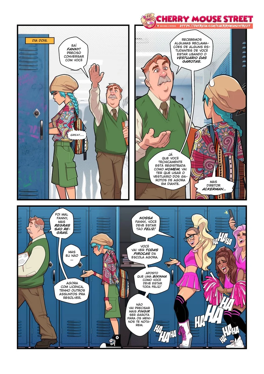 Fanny, Bad Cheerleader – Cartoon Pornô – Hentai em Português