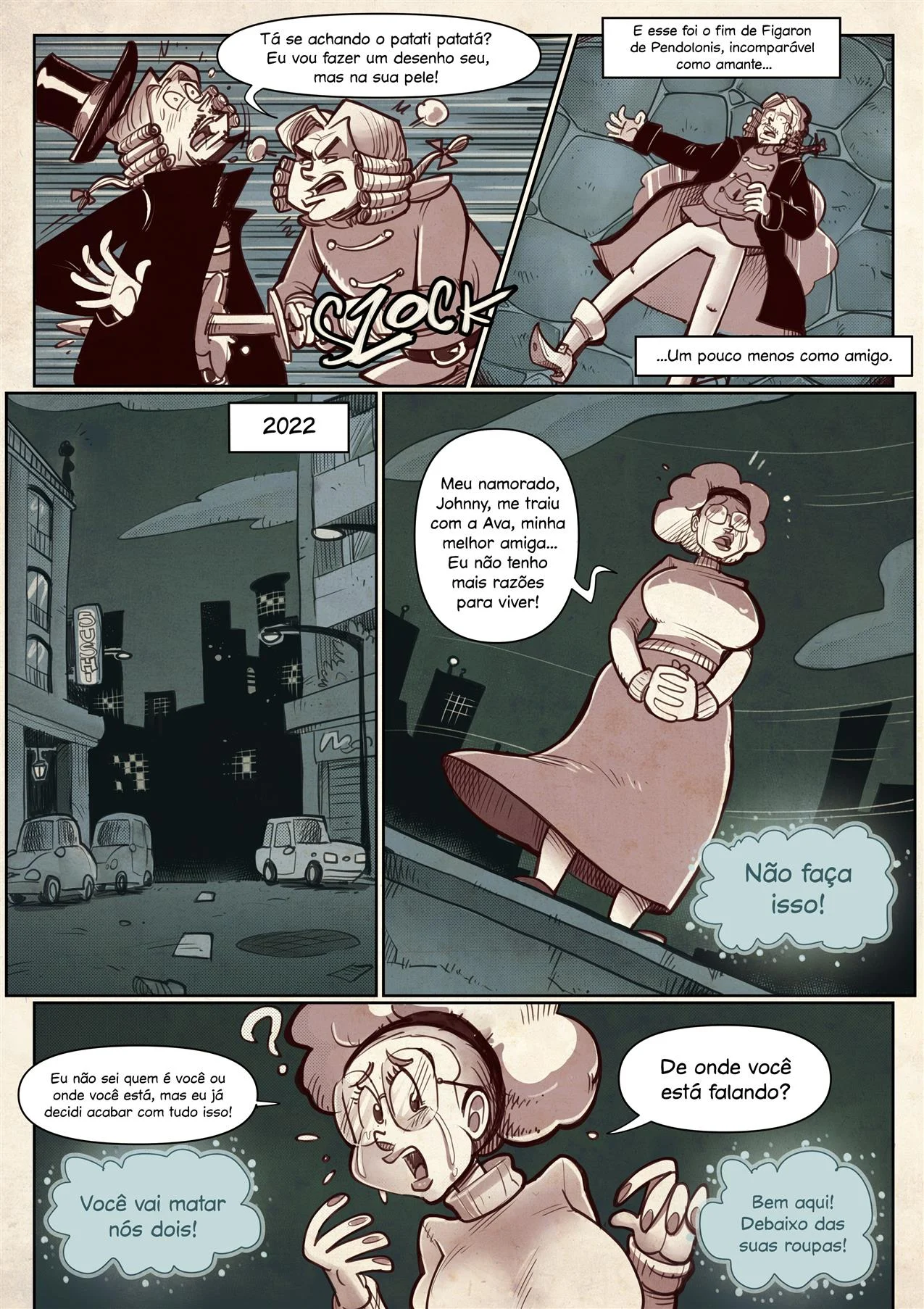 Fantasma com benefícios – HQ De Sexo – Completo Fantasma com benefícios – HQ De Sexo – Completo