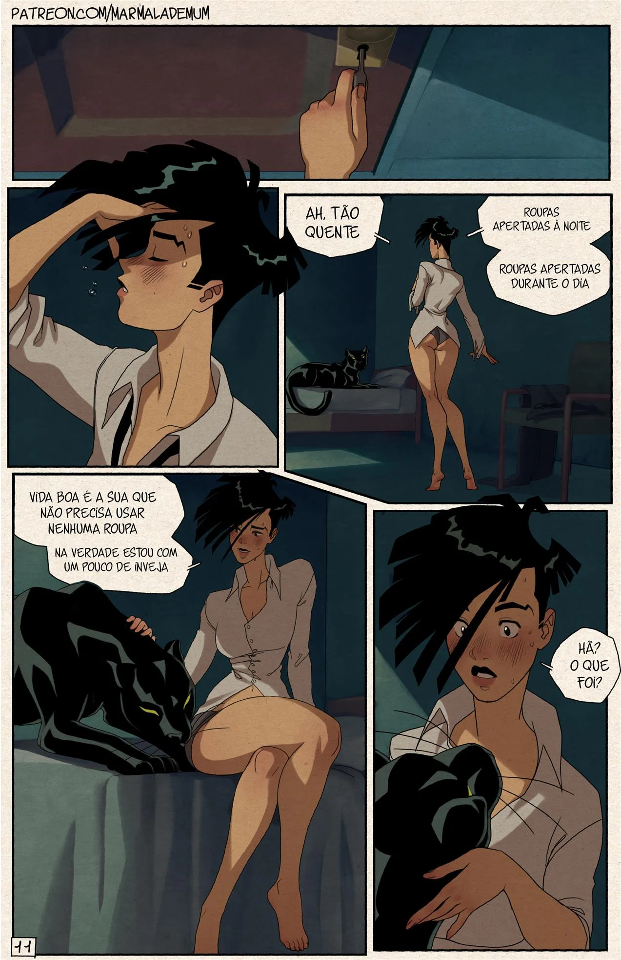 Fascina&ccedil;&atilde;o Felina &ndash; Cartoon &ndash; Completo