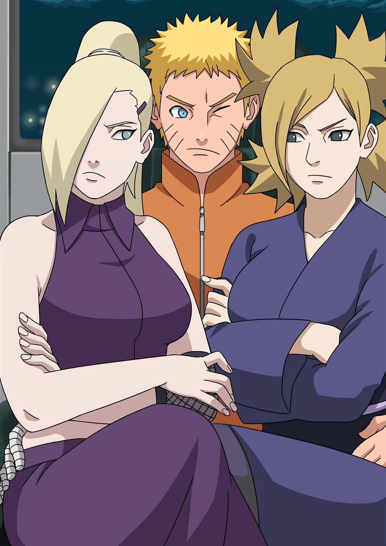 Fazendo Hora Extra no Escritório do Hokage – Temari Hentai – Ler Quadrinho Completos