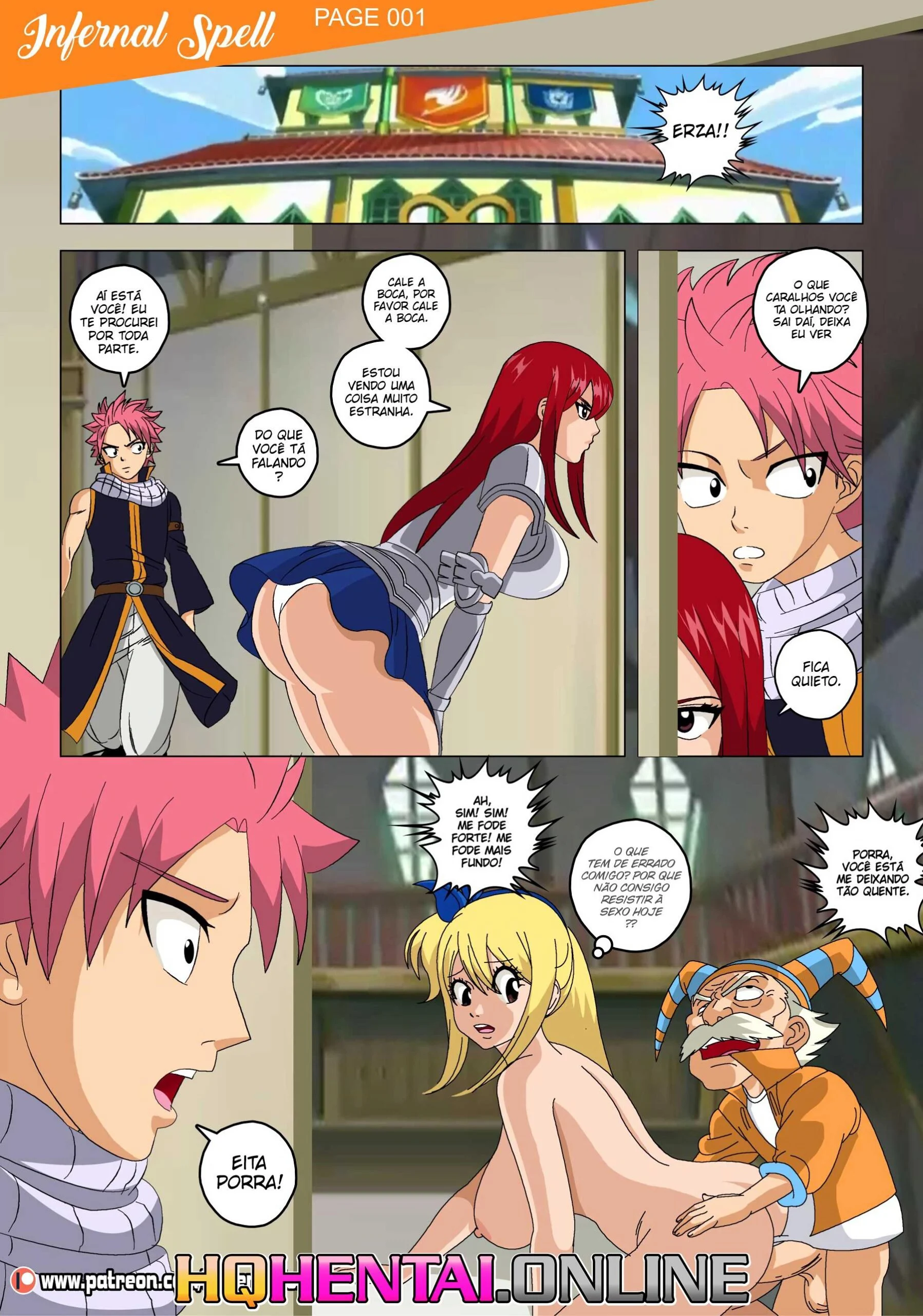 Feiti&ccedil;o do tes&atilde;o &ndash; Sexo Grupal &ndash; Quadrinho em Portugu&ecirc;s PT-BR