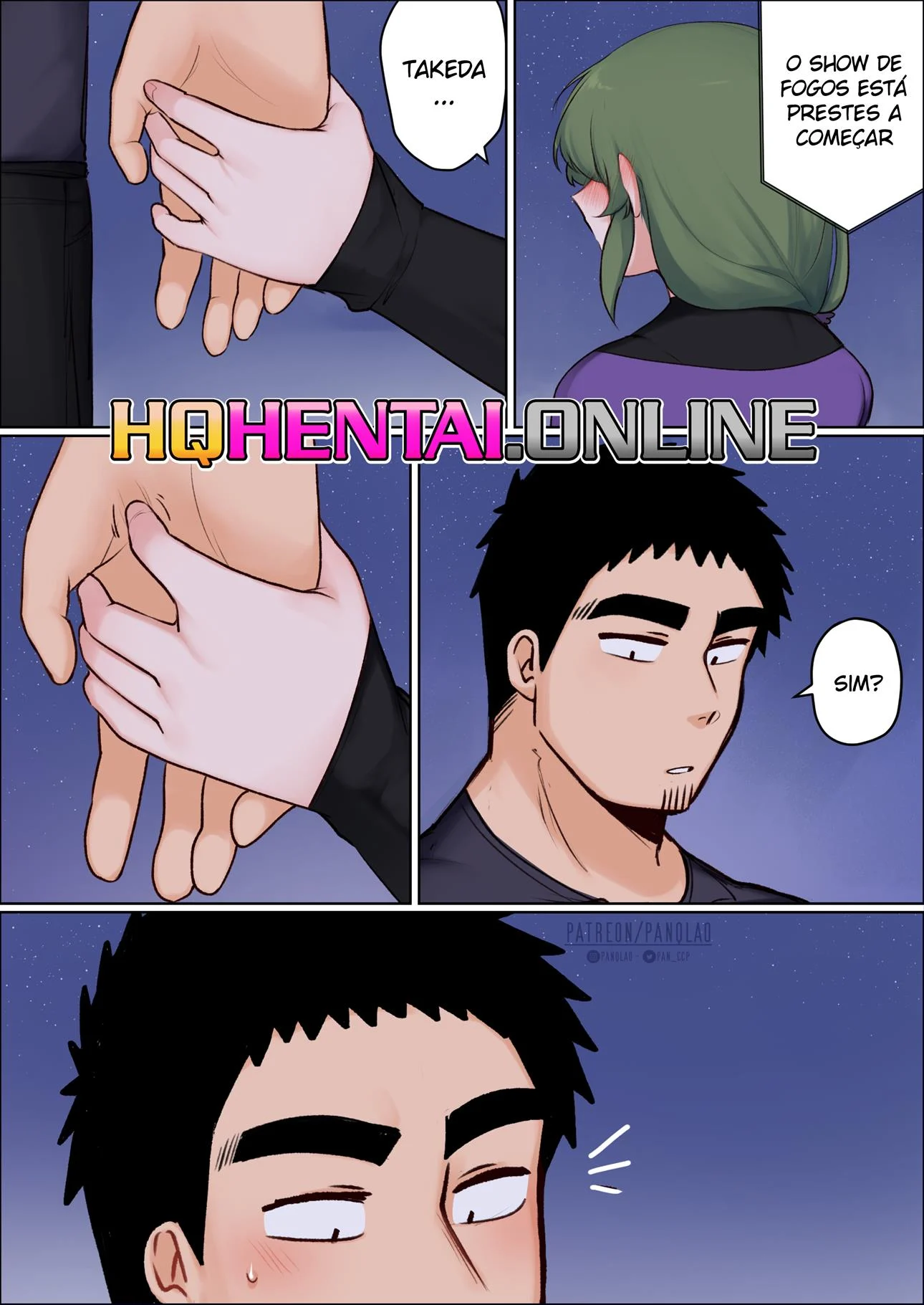 Feliz Ano Novo – Pau Grande – Quadrinho De Sexo Em PT-BR