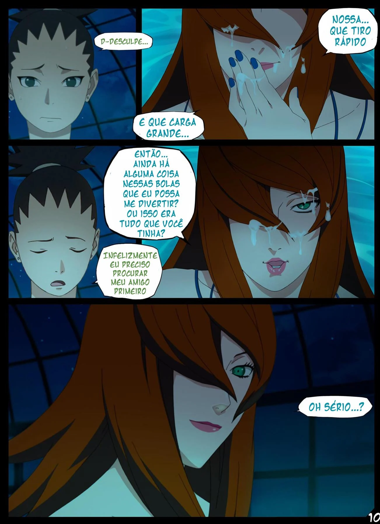 F&eacute;rias em Kirigakure &ndash; Boruto hentai &ndash; Legendas em PT-BR