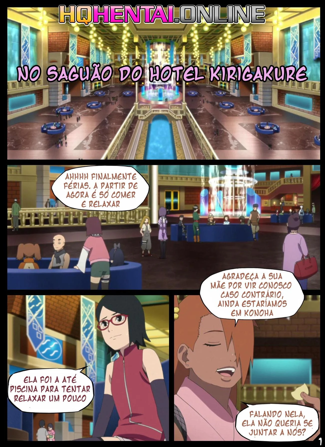 Férias em Kirigakure – Boruto hentai – Legendas em PT-BR Férias em Kirigakure – Boruto hentai – Legendas em PT-BR