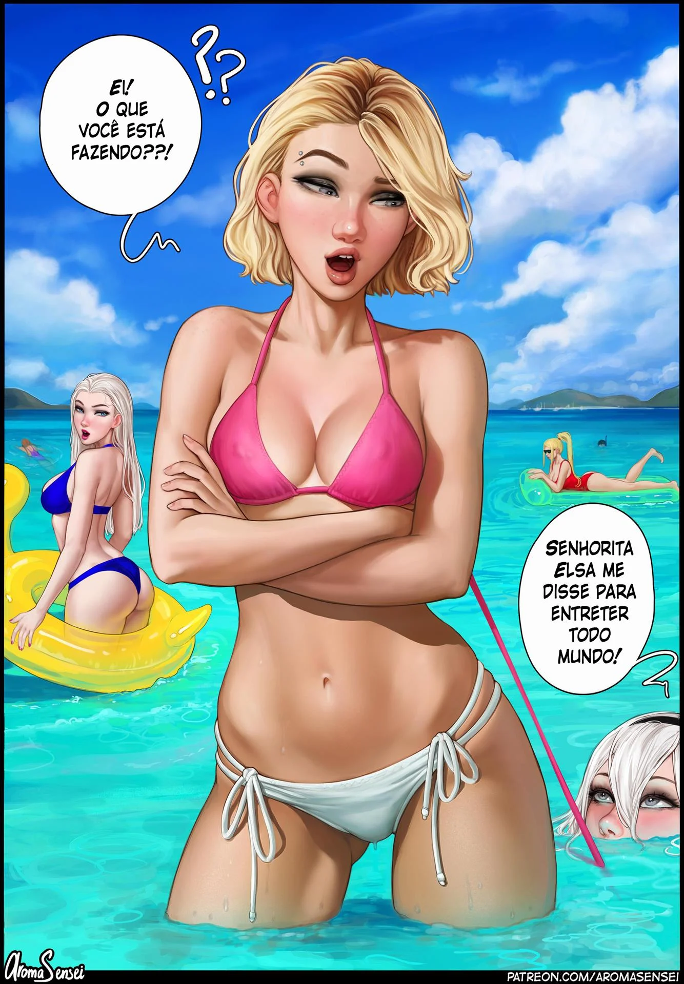 F&eacute;rias quentes das empresas Frozen &ndash; Metroid Hentai &ndash; Ler Quadrinho Porno PT-BR