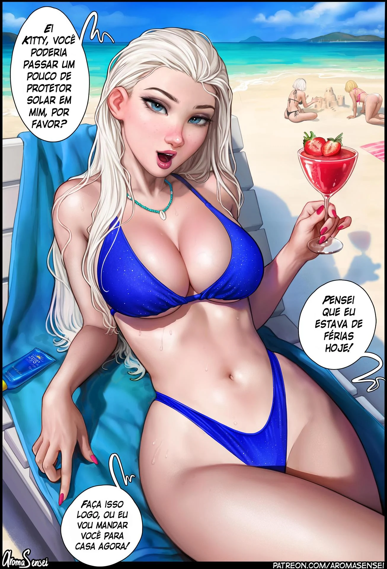 F&eacute;rias quentes das empresas Frozen &ndash; Metroid Hentai &ndash; Ler Quadrinho Porno PT-BR