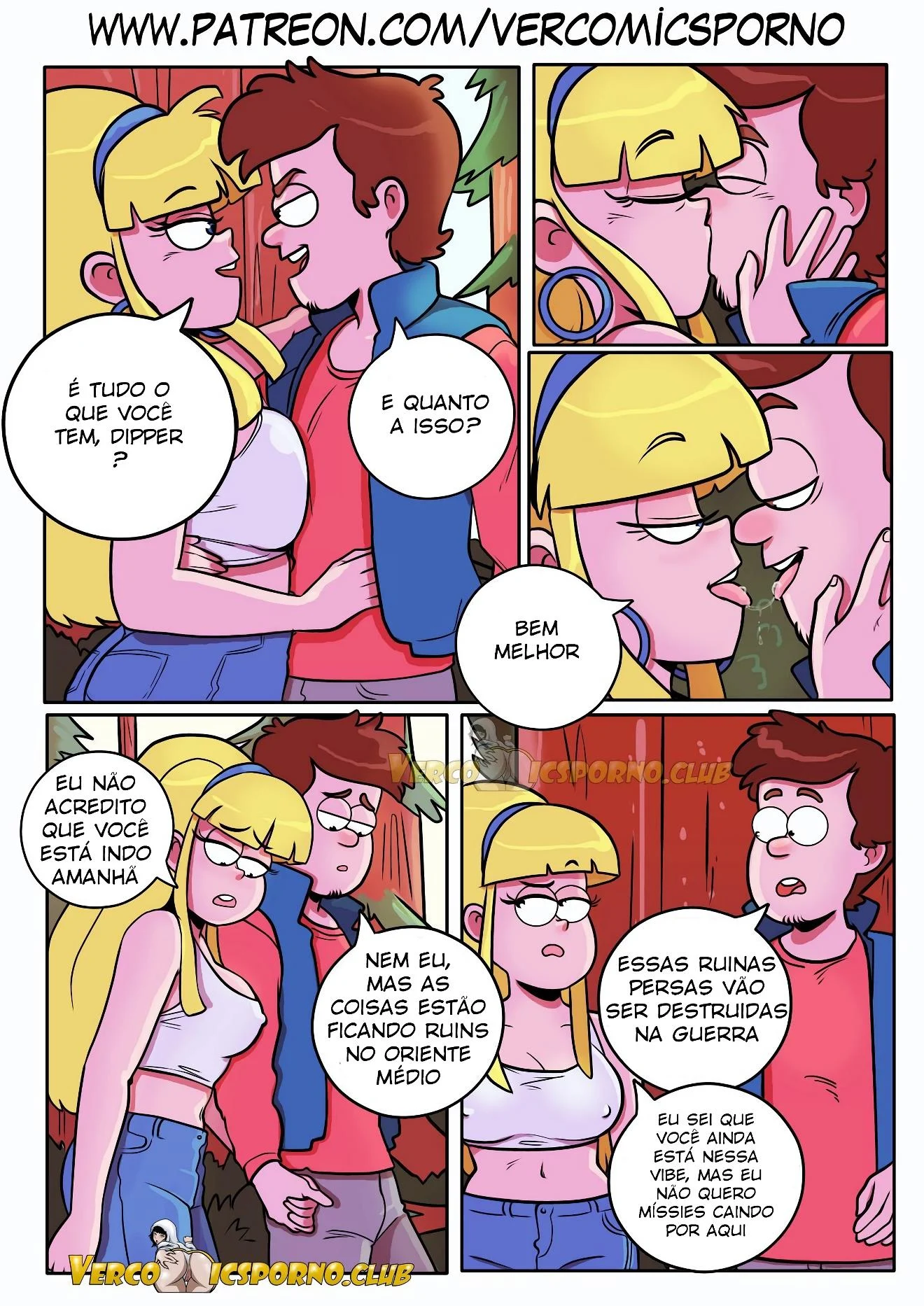 Festa de despedida para Dipper – Cartoon – Completo Festa de despedida para Dipper – Cartoon – Completo