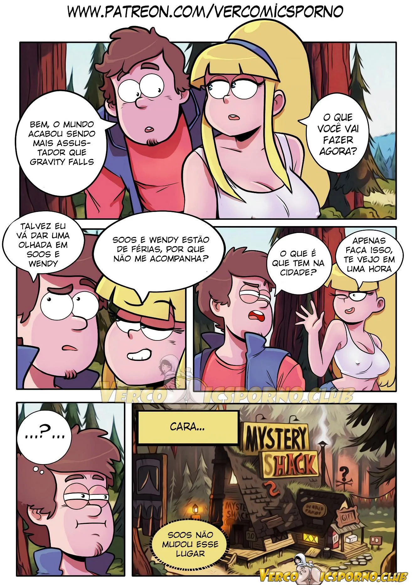 Festa de despedida para Dipper &ndash; Cartoon &ndash; Completo