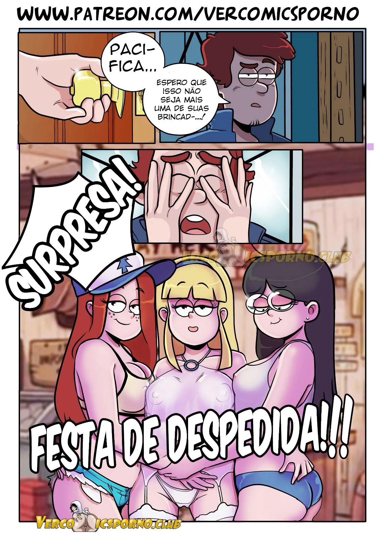 Festa de despedida para Dipper &ndash; Cartoon &ndash; Completo