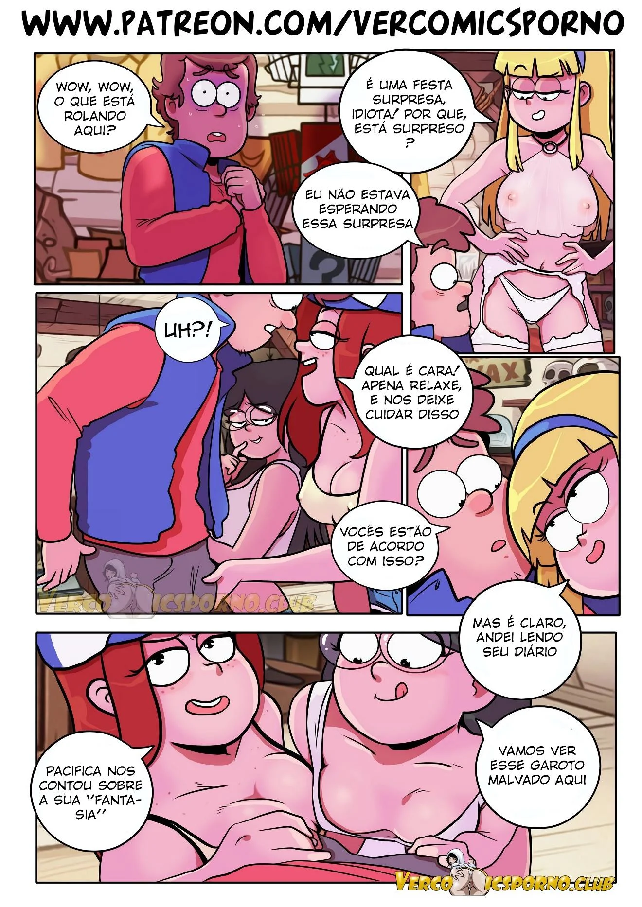 Festa de despedida para Dipper &ndash; Cartoon &ndash; Completo