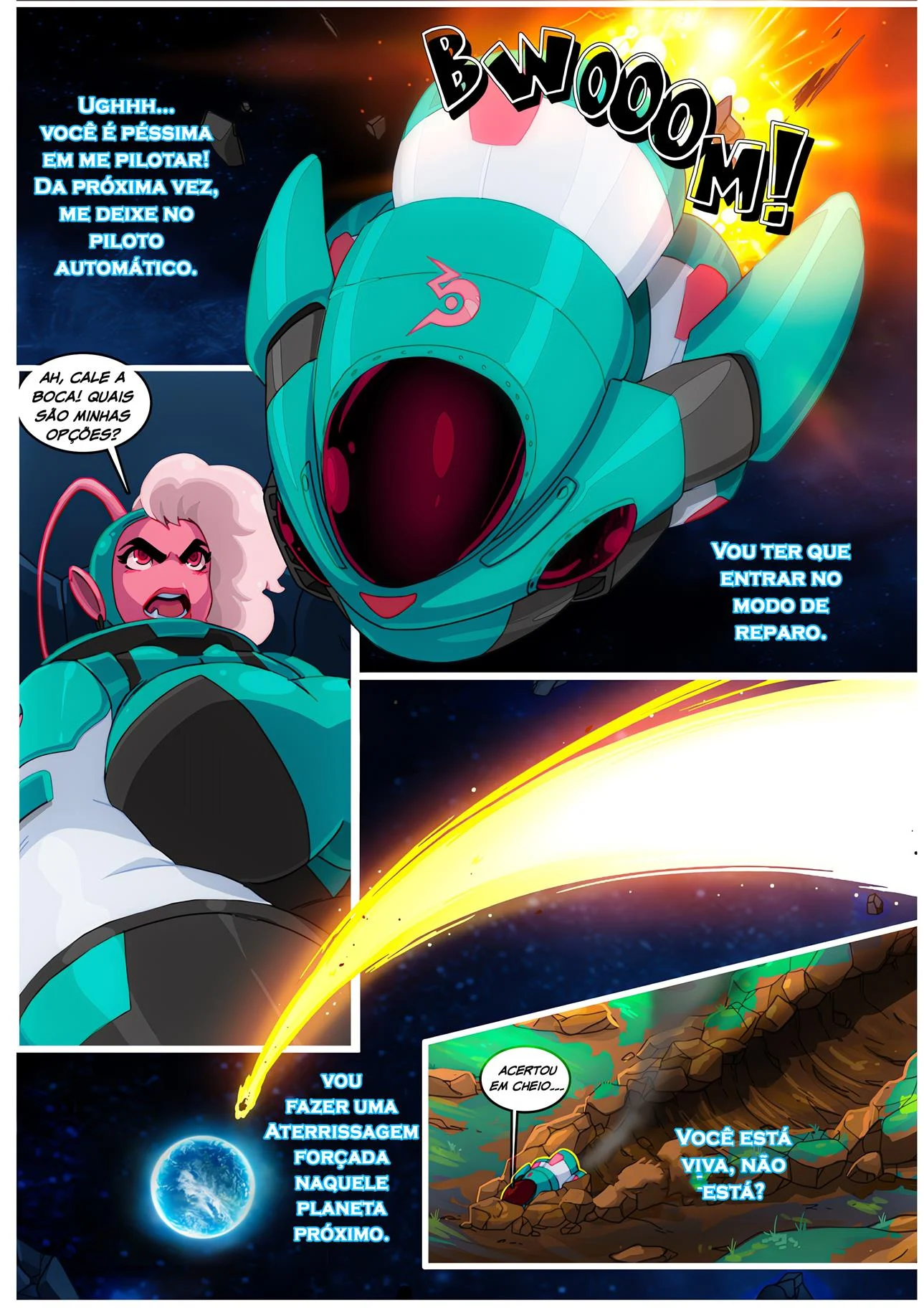 Five a bandida espacial &ndash; HQ Hentai &ndash; Todo em PT-BR