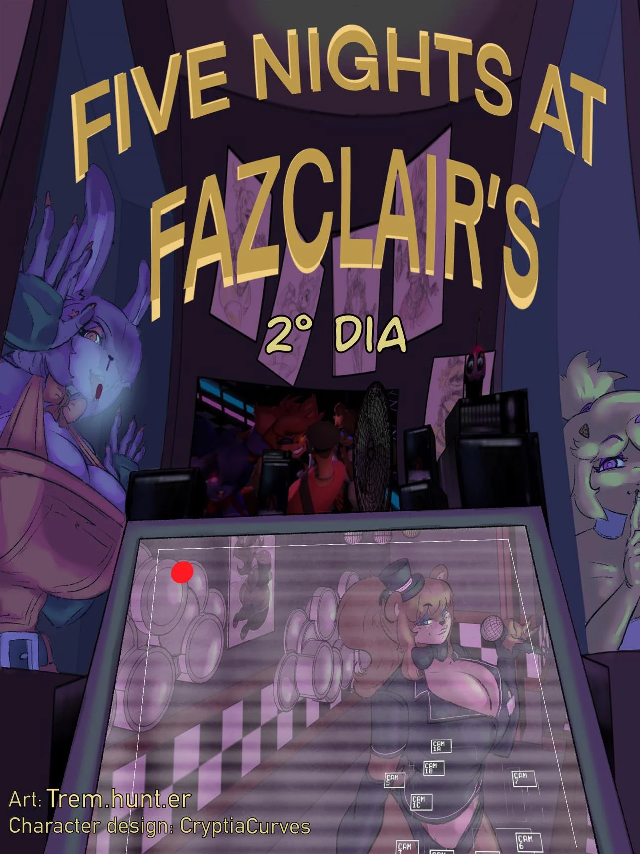 Five Night em Fazclair 2 &ndash; HQ Porno &ndash; Tradu&ccedil;&atilde;o Completa