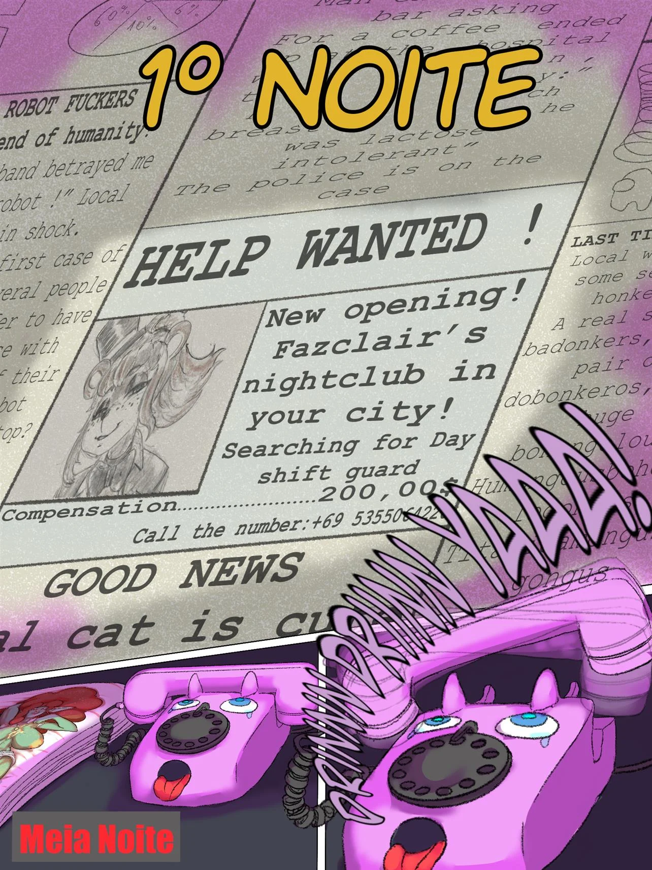 Five Night em Fazclair &ndash; Hentai Sem Censura &ndash; SuperHQ