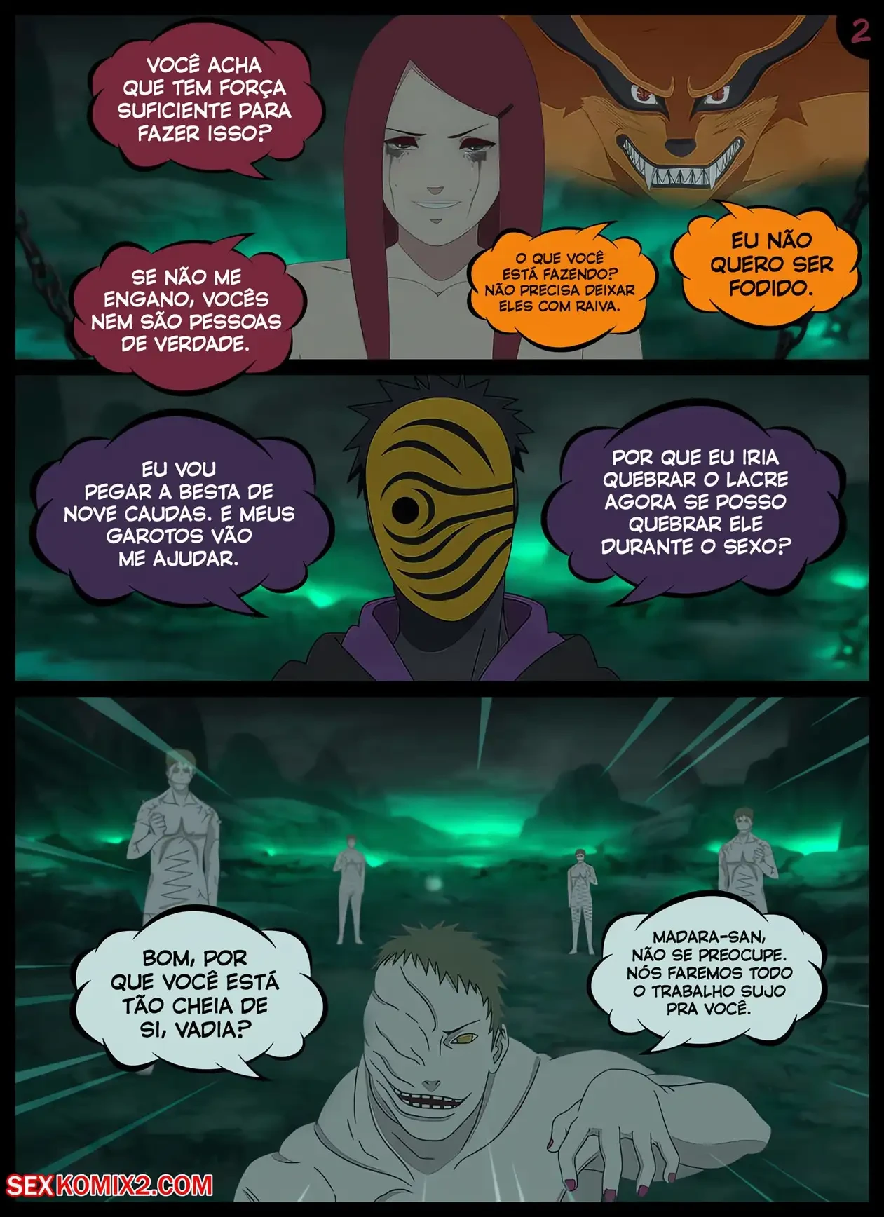 Fodendo a Kushina na Noite de Halloween – Peitões – Todo Traduzido