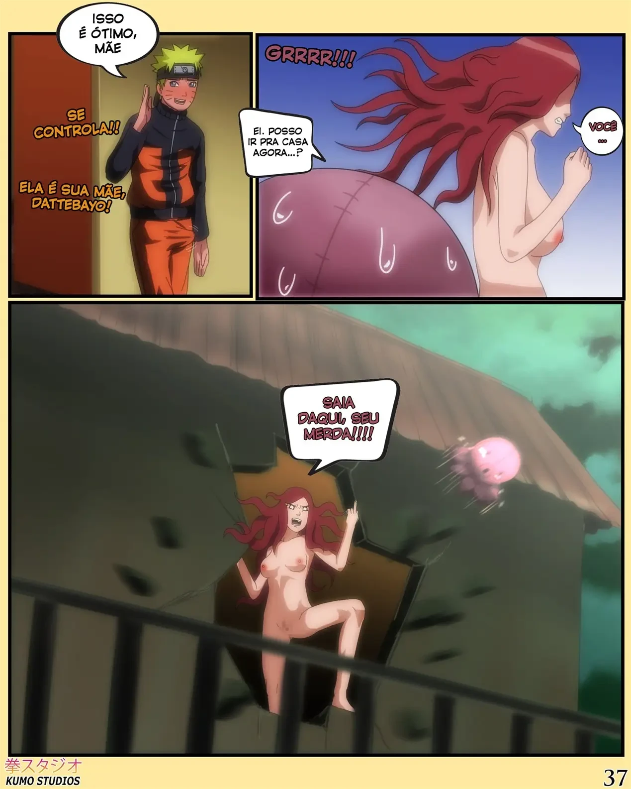 Fodendo a M&atilde;e do Naruto &ndash; MILF &ndash; Tradu&ccedil;&atilde;o Completa