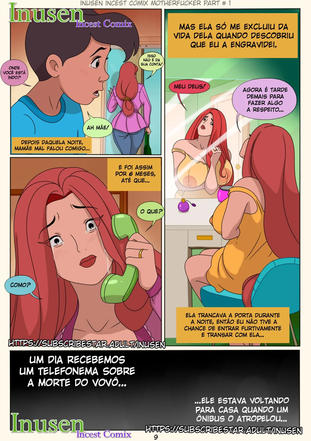 Fodendo a Mam&atilde;e Gostosa &ndash; Novinho &ndash; Quadrinho em Portugu&ecirc;s PT-BR