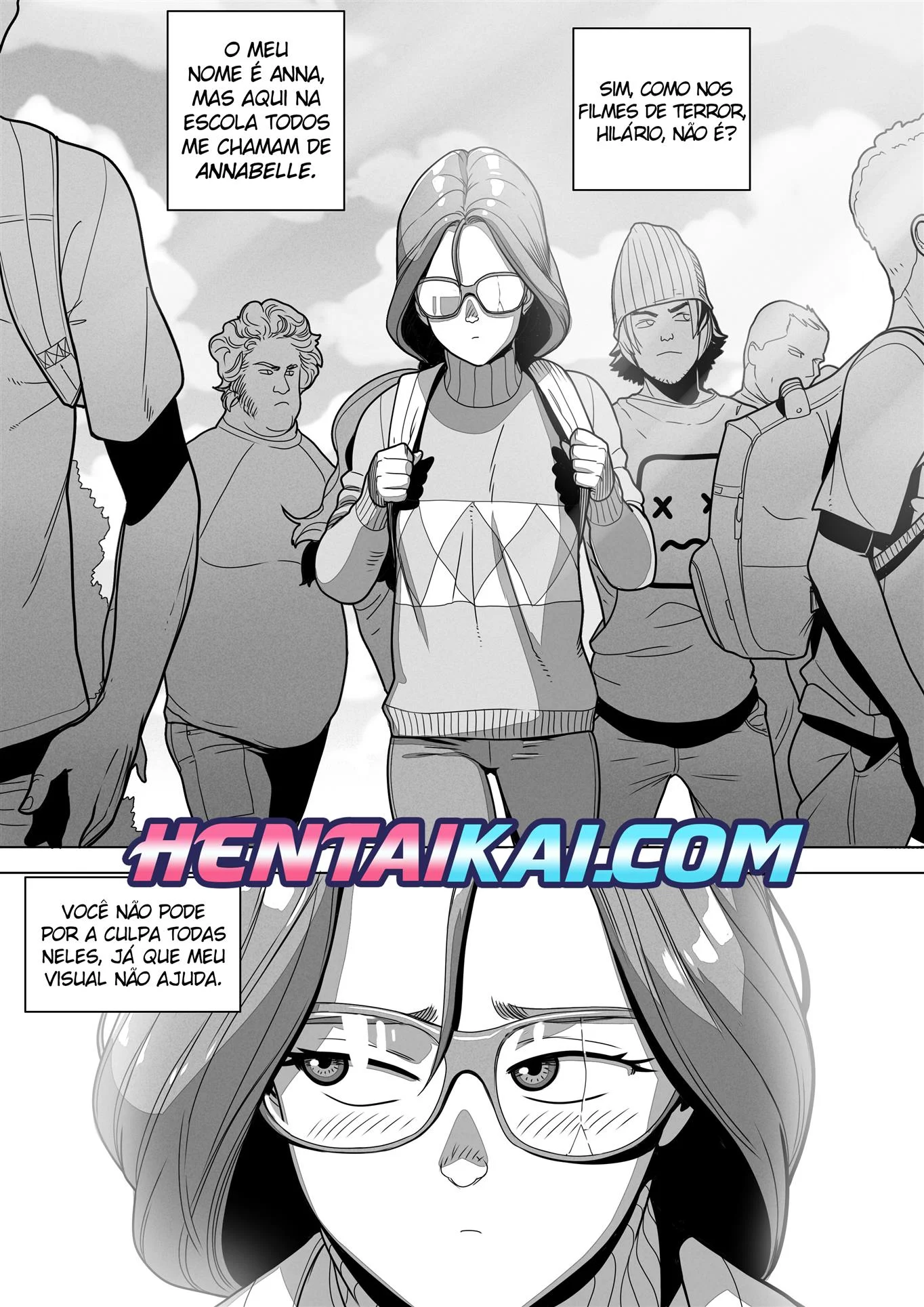 Fodendo a Nerd da Escola &ndash; Yuri &ndash; Ler Quadrinho Porno PT-BR