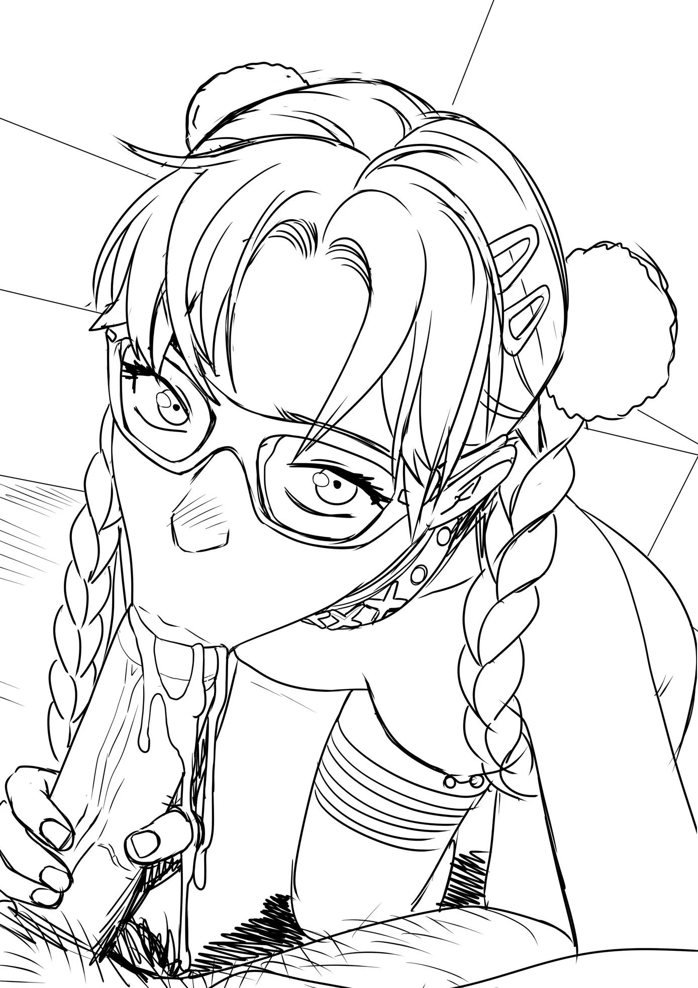 Fodendo a Nerd da Escola &ndash; Yuri &ndash; Ler Quadrinho Porno PT-BR