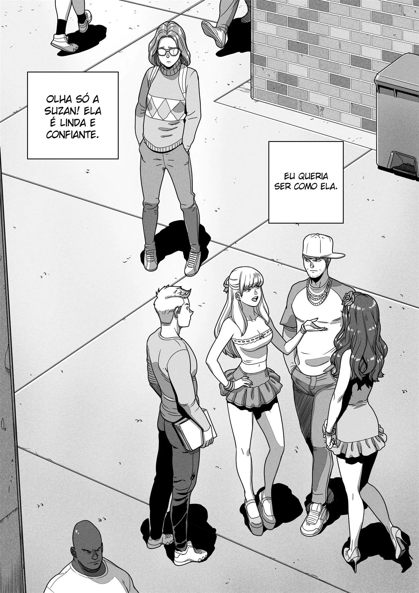 Fodendo a Nerd da Escola &ndash; Yuri &ndash; Ler Quadrinho Porno PT-BR