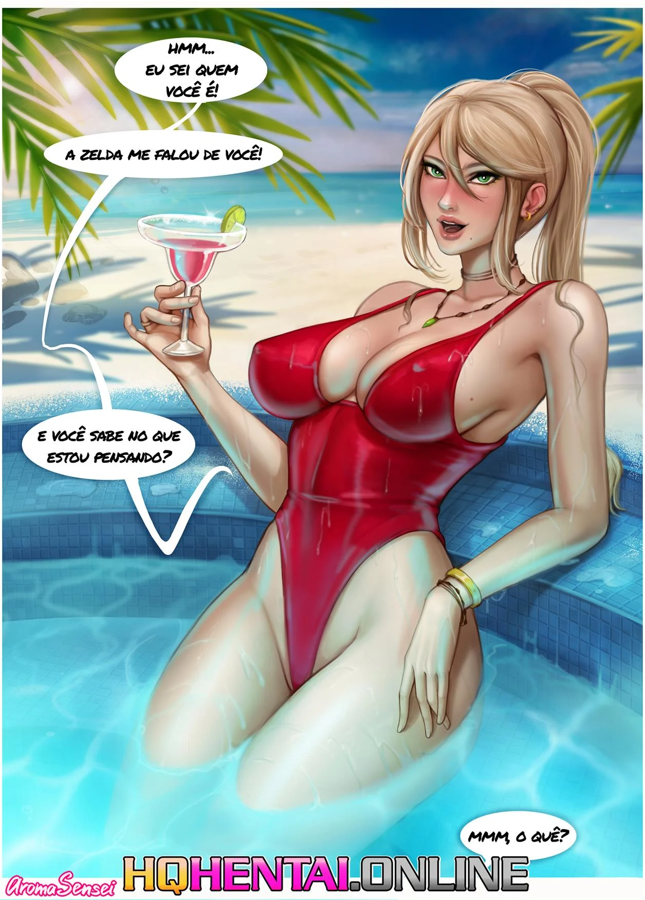 Fodendo a Samus no Resort – Gozando Dentro – Sem Censura