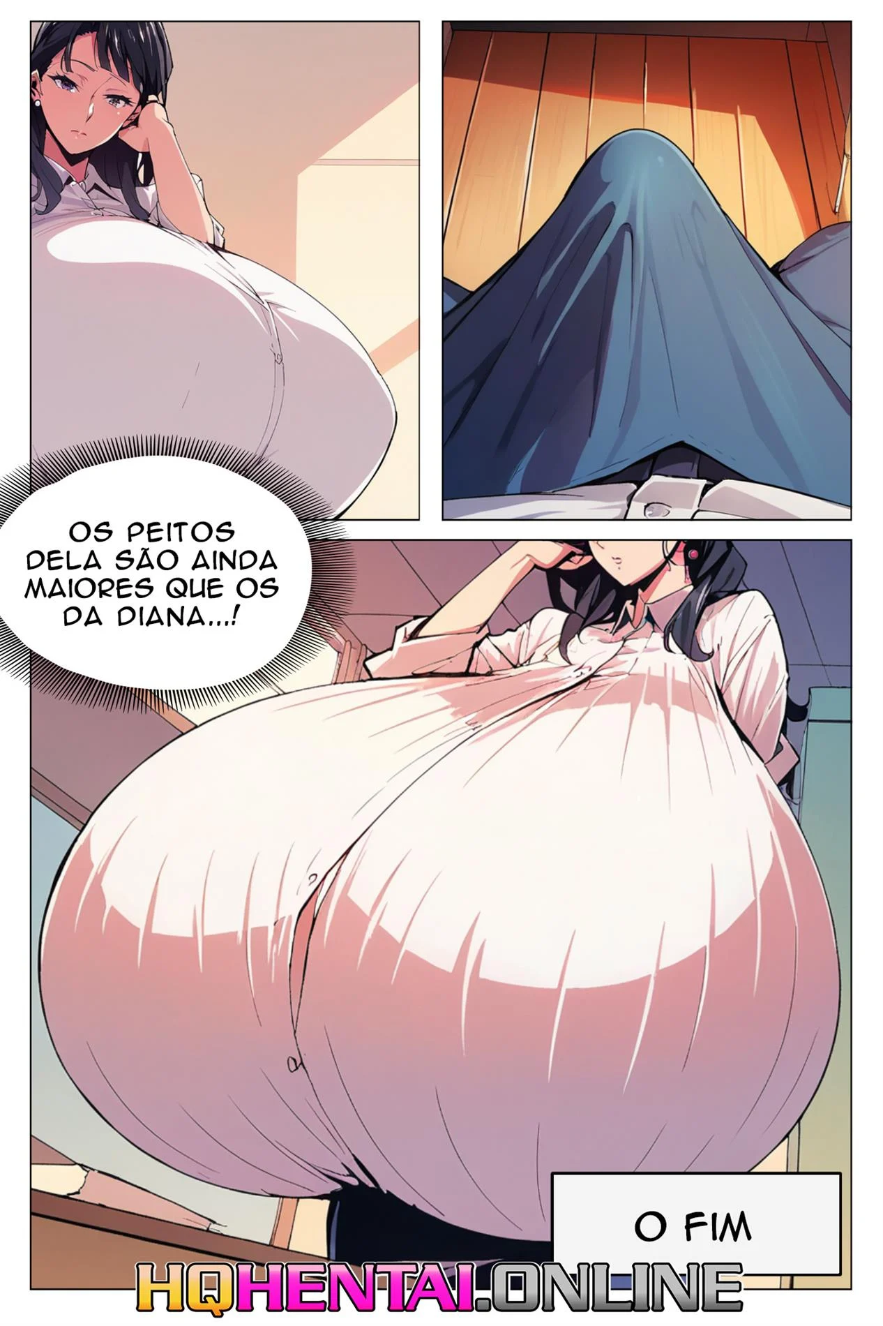 Fodendo Minha Chefe dos Peitos Gigantes – Gozando Dentro – Tradução Nacional