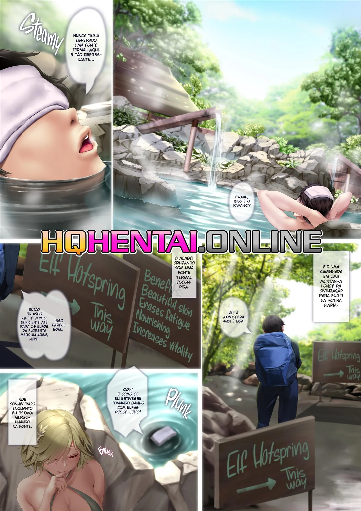 Fontes termais das elfas safadas – Anal – SuperHQ Fontes termais das elfas safadas – Anal – SuperHQ