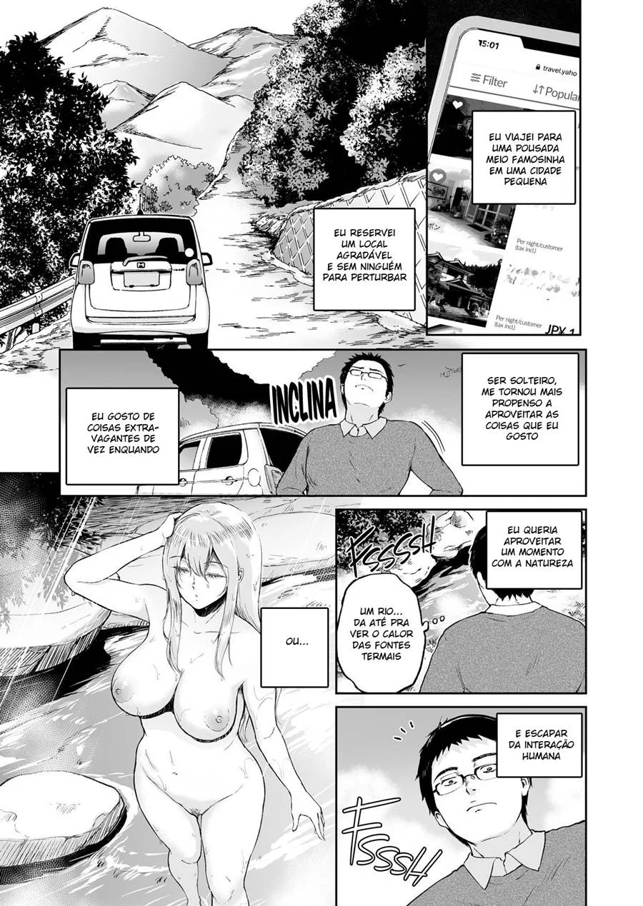 Fontes Termais em uma pousada 0 estrelas &ndash; Hentai Preto e Branco &ndash; SuperHQ