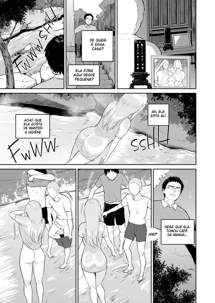 Fontes Termais em uma pousada 0 estrelas &ndash; Hentai Preto e Branco &ndash; SuperHQ