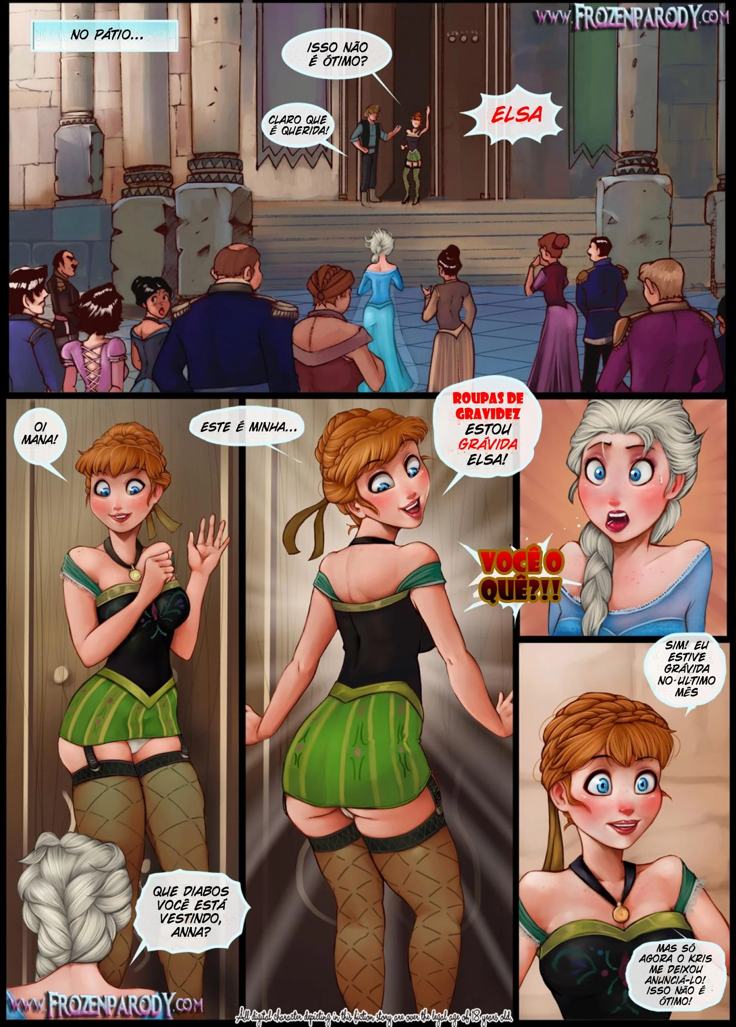 Frozen 2 &ndash; Peit&otilde;es &ndash; Quadrinho em Portugu&ecirc;s PT-BR