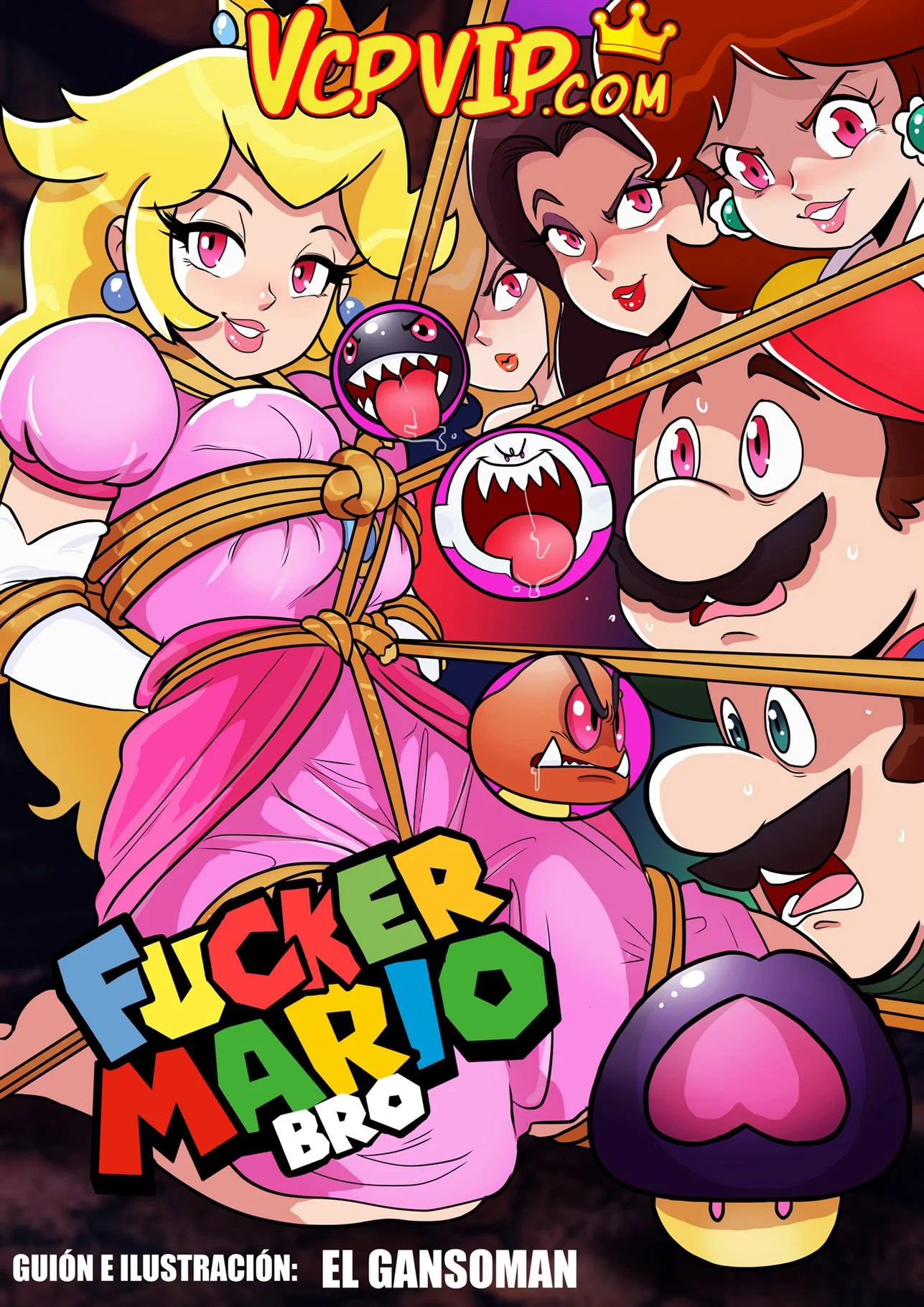 Fucker Mario Bros &ndash; Hentai Sem Censura &ndash; Todo Traduzido