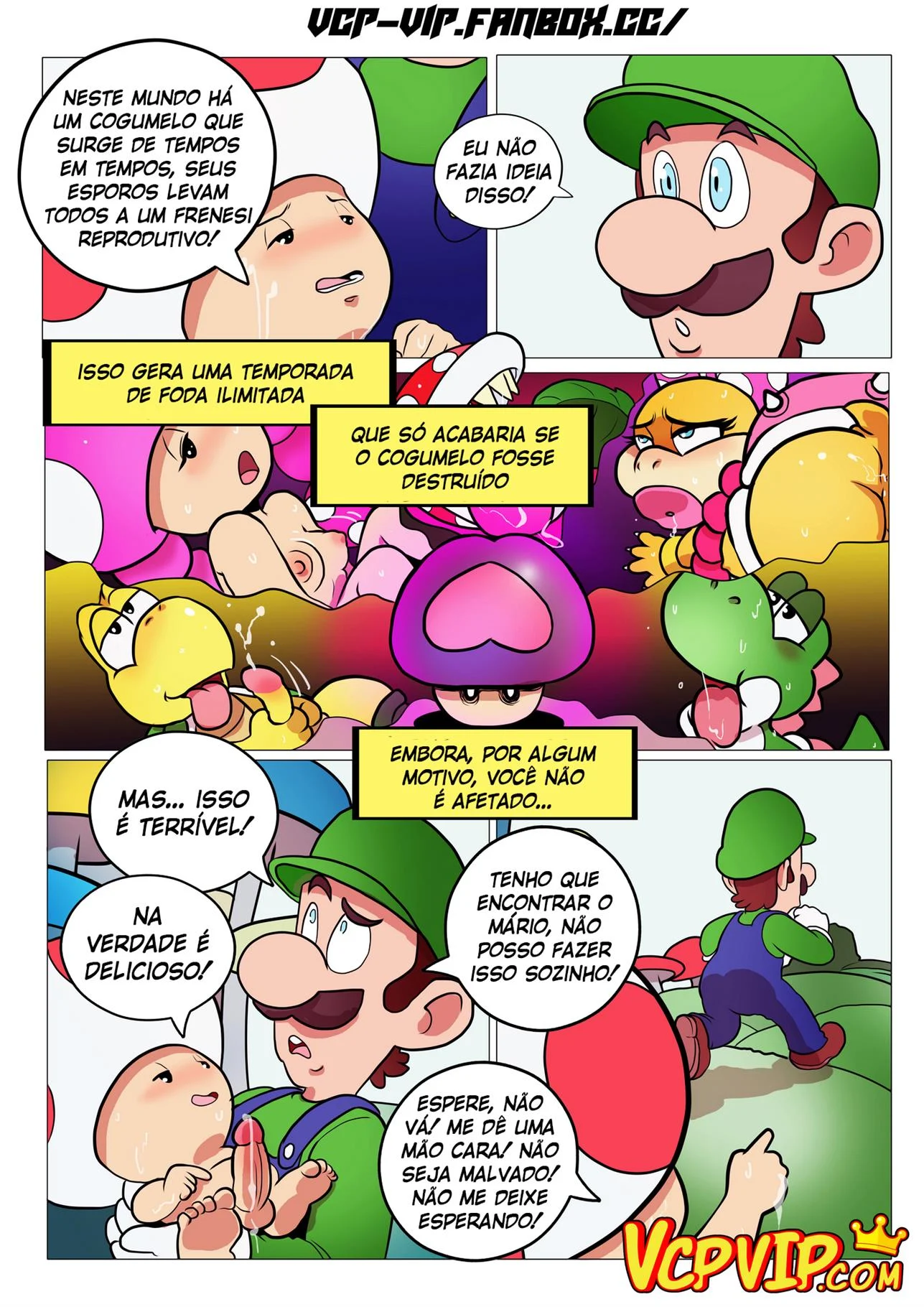 Fucker Mario Bros &ndash; Hentai Sem Censura &ndash; Todo Traduzido