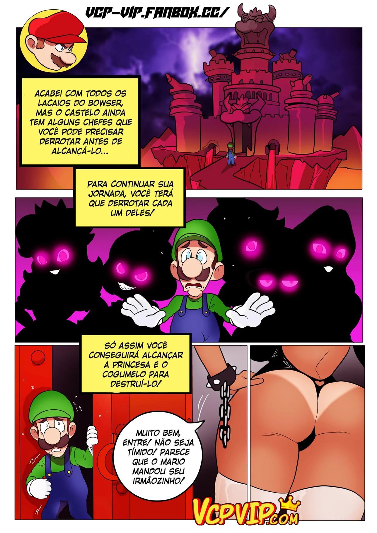 Fucker Mario Bros &ndash; Hentai Sem Censura &ndash; Todo Traduzido