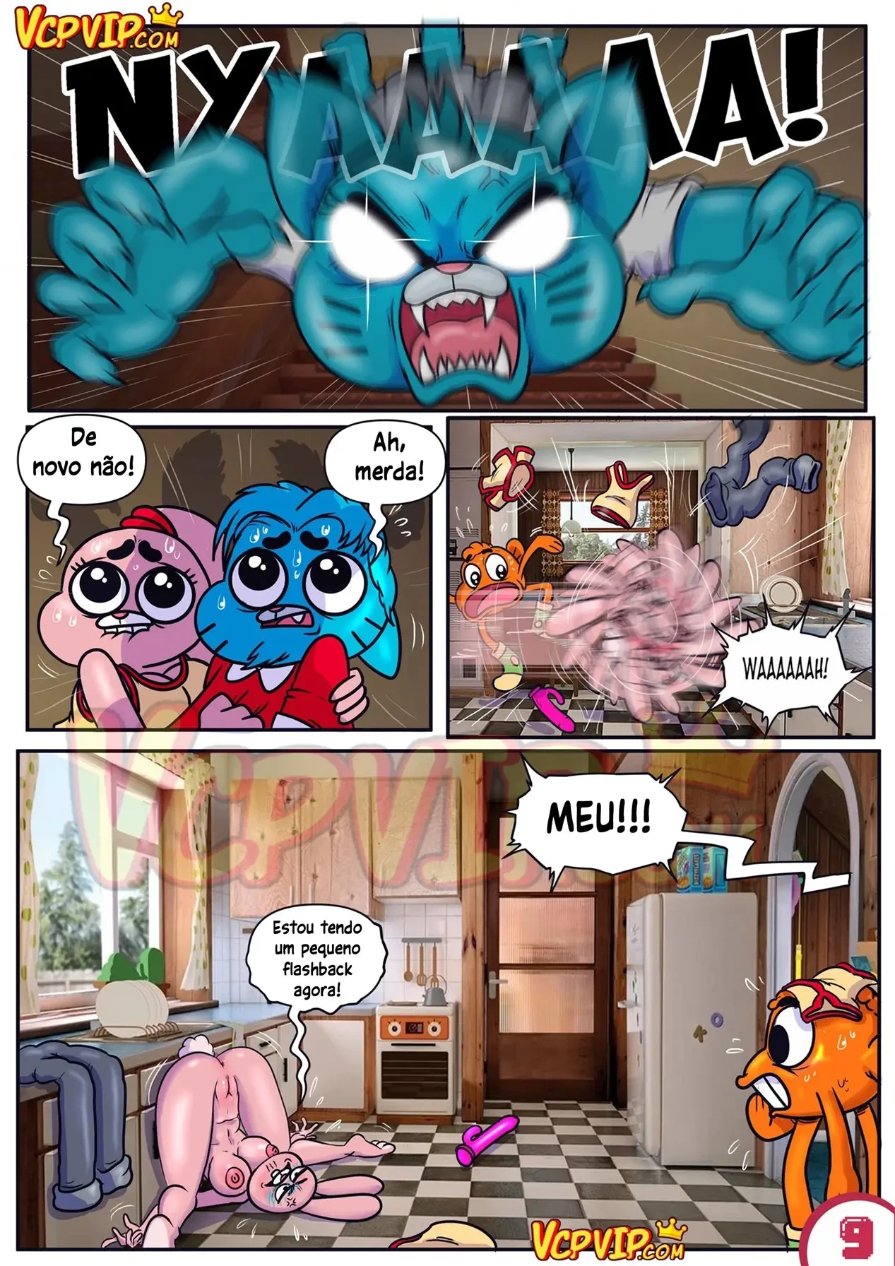 Gatinhas no Cio – Nicole Watterson Hentai – Completo