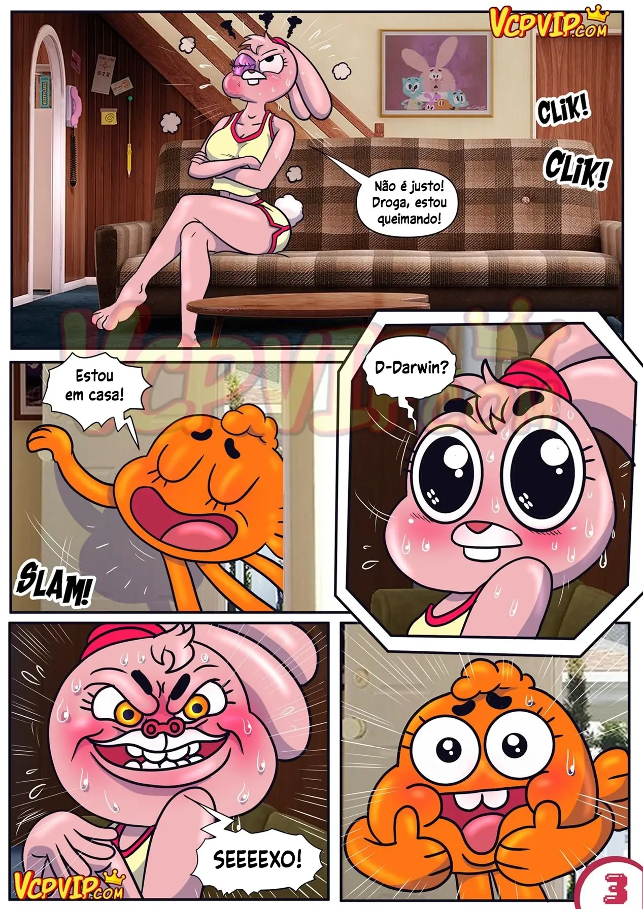 Gatinhas no Cio – Nicole Watterson Hentai – Completo