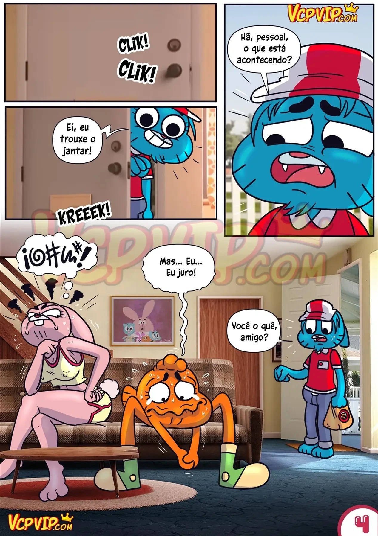 Gatinhas no Cio – Nicole Watterson Hentai – Completo