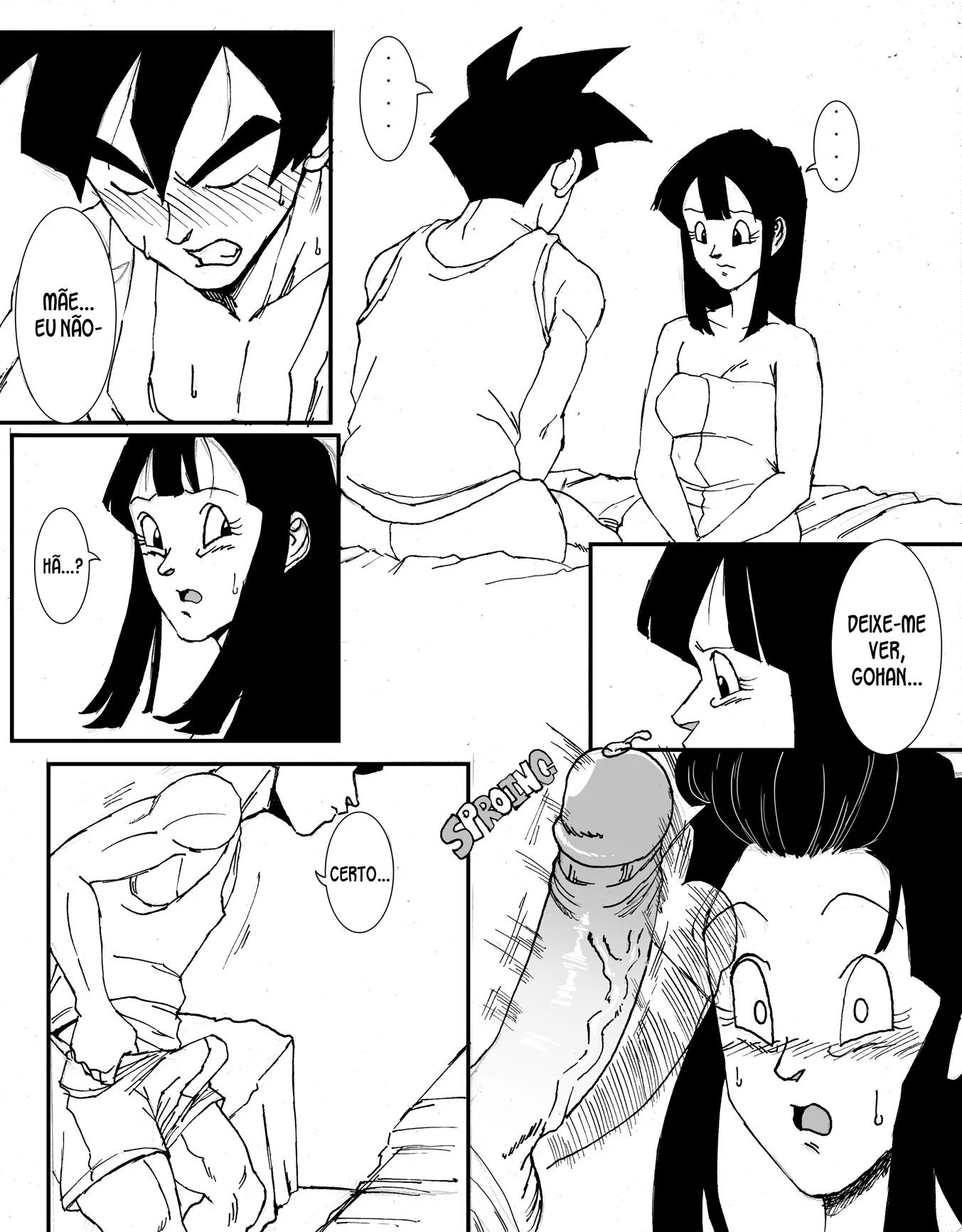 Gohan e Chichi na sala do tempo – Hentai Sem Censura – Quadrinho De Sexo Em PT-BR Gohan e Chichi na sala do tempo – Hentai Sem Censura – Quadrinho De Sexo Em PT-BR