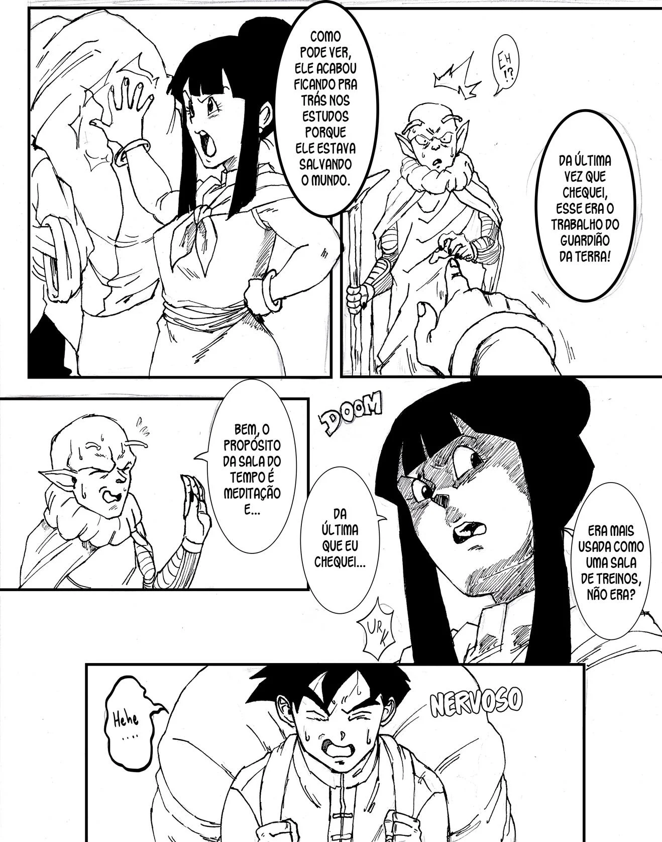 Gohan e Chichi na sala do tempo – Hentai Sem Censura – Quadrinho De Sexo Em PT-BR Gohan e Chichi na sala do tempo – Hentai Sem Censura – Quadrinho De Sexo Em PT-BR